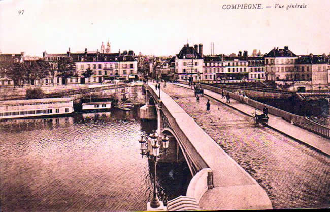 Cartes postales anciennes > CARTES POSTALES > carte postale ancienne > cartes-postales-ancienne.com Hauts de france Oise Compiegne