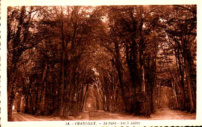 Cartes postales anciennes > CARTES POSTALES > carte postale ancienne > cartes-postales-ancienne.com Hauts de france Oise Chantilly