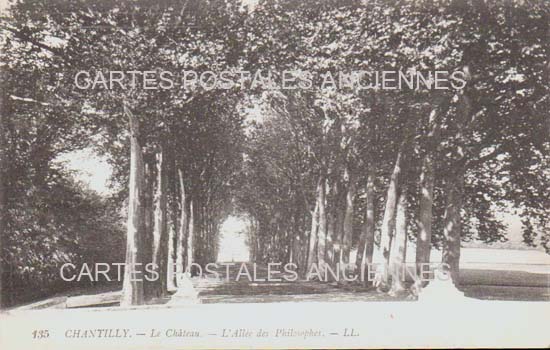 Cartes postales anciennes > CARTES POSTALES > carte postale ancienne > cartes-postales-ancienne.com Hauts de france Oise Chantilly