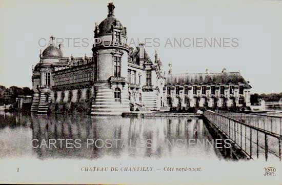 Cartes postales anciennes > CARTES POSTALES > carte postale ancienne > cartes-postales-ancienne.com Hauts de france Oise Chantilly