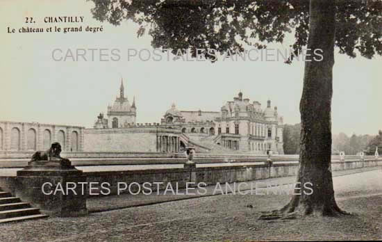 Cartes postales anciennes > CARTES POSTALES > carte postale ancienne > cartes-postales-ancienne.com Hauts de france Oise Chantilly