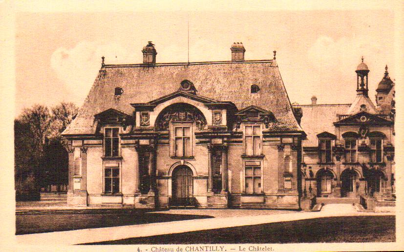 Cartes postales anciennes > CARTES POSTALES > carte postale ancienne > cartes-postales-ancienne.com Hauts de france Oise Chantilly