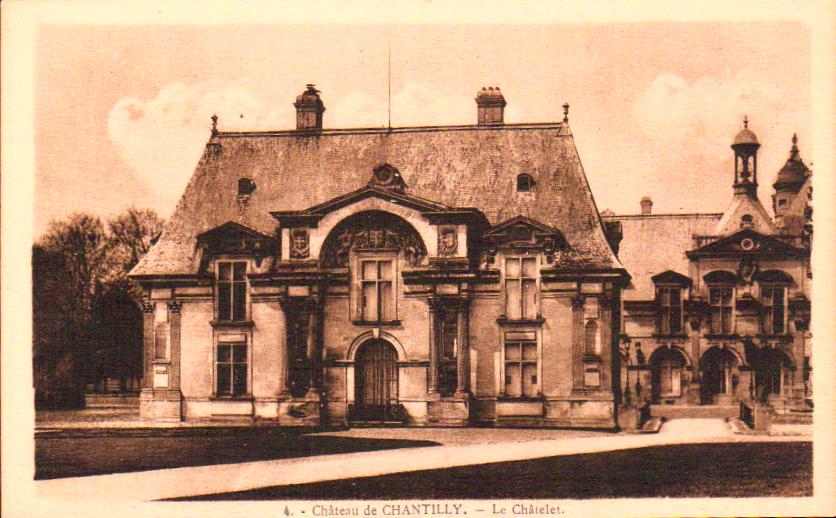 Cartes postales anciennes > CARTES POSTALES > carte postale ancienne > cartes-postales-ancienne.com Hauts de france Oise Chantilly