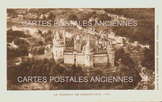 Cartes postales anciennes > CARTES POSTALES > carte postale ancienne > cartes-postales-ancienne.com Hauts de france Oise Pierrefonds