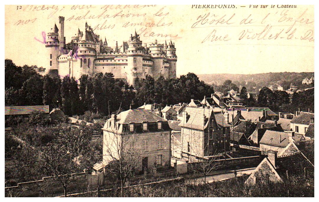 Cartes postales anciennes > CARTES POSTALES > carte postale ancienne > cartes-postales-ancienne.com Hauts de france Oise Pierrefonds