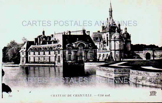 Cartes postales anciennes > CARTES POSTALES > carte postale ancienne > cartes-postales-ancienne.com Hauts de france Oise Chantilly