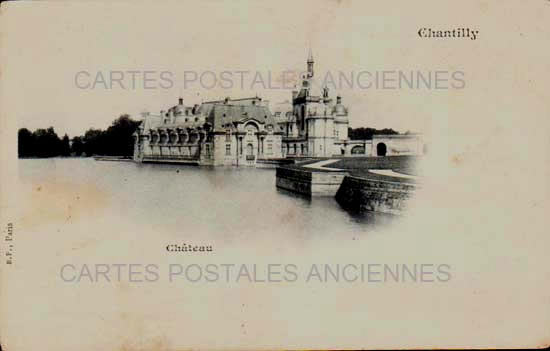 Cartes postales anciennes > CARTES POSTALES > carte postale ancienne > cartes-postales-ancienne.com Hauts de france Oise Chantilly