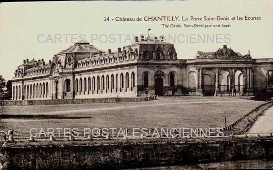 Cartes postales anciennes > CARTES POSTALES > carte postale ancienne > cartes-postales-ancienne.com Hauts de france Oise Chantilly