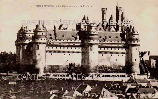 Cartes postales anciennes > CARTES POSTALES > carte postale ancienne > cartes-postales-ancienne.com Hauts de france Oise Pierrefonds