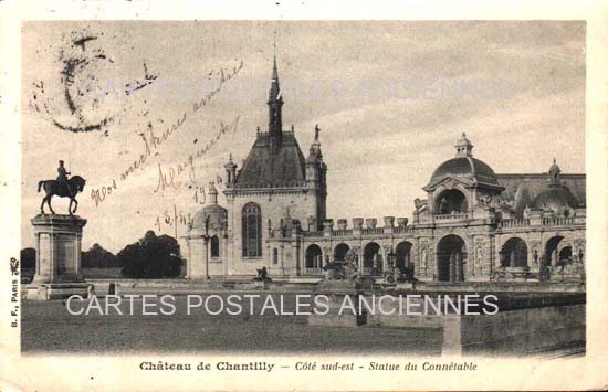 Cartes postales anciennes > CARTES POSTALES > carte postale ancienne > cartes-postales-ancienne.com Hauts de france Oise Chantilly