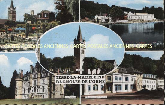 Cartes postales anciennes > CARTES POSTALES > carte postale ancienne > cartes-postales-ancienne.com Normandie Bagnoles De L'Orne