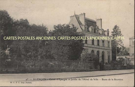 Cartes postales anciennes > CARTES POSTALES > carte postale ancienne > cartes-postales-ancienne.com Normandie Alencon