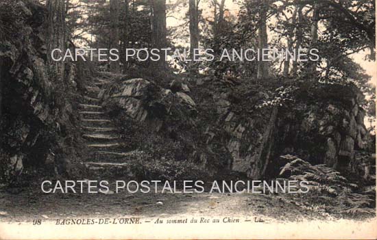 Cartes postales anciennes > CARTES POSTALES > carte postale ancienne > cartes-postales-ancienne.com Normandie Bagnoles De L'Orne