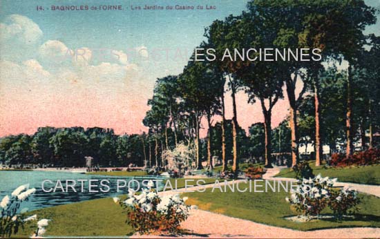 Cartes postales anciennes > CARTES POSTALES > carte postale ancienne > cartes-postales-ancienne.com Normandie Bagnoles De L'Orne