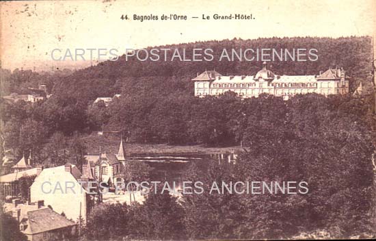 Cartes postales anciennes > CARTES POSTALES > carte postale ancienne > cartes-postales-ancienne.com Normandie Bagnoles De L'Orne