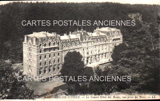 Cartes postales anciennes > CARTES POSTALES > carte postale ancienne > cartes-postales-ancienne.com Normandie Bagnoles De L'Orne