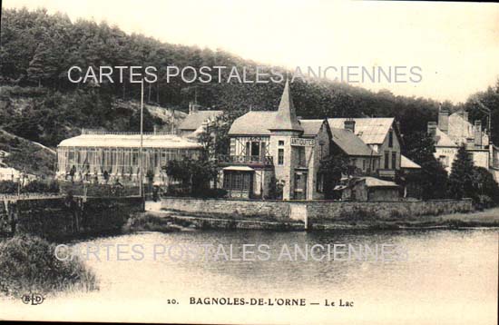 Cartes postales anciennes > CARTES POSTALES > carte postale ancienne > cartes-postales-ancienne.com Normandie Bagnoles De L'Orne