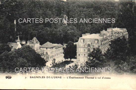 Cartes postales anciennes > CARTES POSTALES > carte postale ancienne > cartes-postales-ancienne.com Normandie Bagnoles De L'Orne