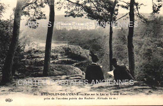 Cartes postales anciennes > CARTES POSTALES > carte postale ancienne > cartes-postales-ancienne.com Normandie Bagnoles De L'Orne