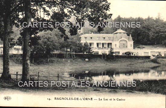 Cartes postales anciennes > CARTES POSTALES > carte postale ancienne > cartes-postales-ancienne.com Normandie Bagnoles De L'Orne