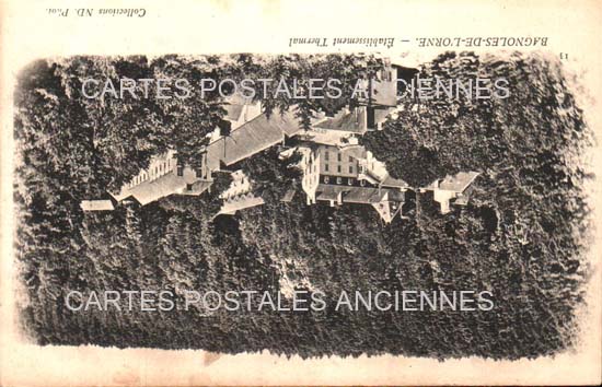 Cartes postales anciennes > CARTES POSTALES > carte postale ancienne > cartes-postales-ancienne.com Normandie Bagnoles De L'Orne