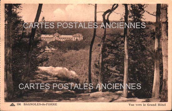 Cartes postales anciennes > CARTES POSTALES > carte postale ancienne > cartes-postales-ancienne.com Normandie Bagnoles De L'Orne