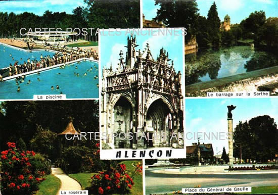 Cartes postales anciennes > CARTES POSTALES > carte postale ancienne > cartes-postales-ancienne.com Normandie Alencon