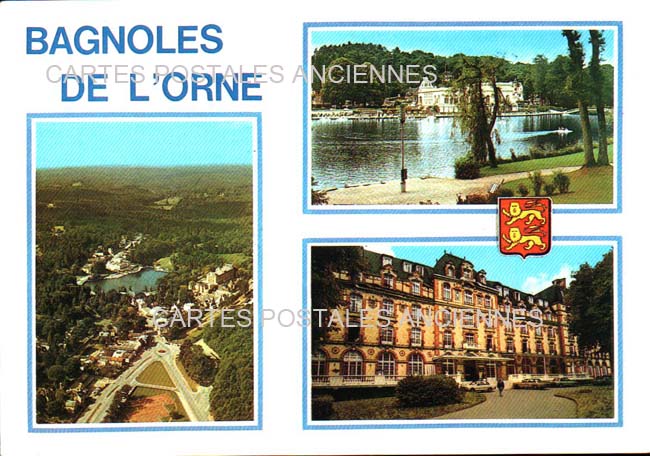 Cartes postales anciennes > CARTES POSTALES > carte postale ancienne > cartes-postales-ancienne.com Normandie Bagnoles De L'Orne