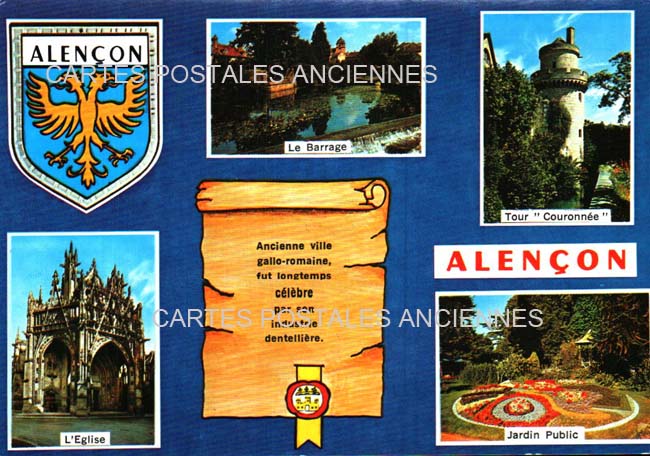 Cartes postales anciennes > CARTES POSTALES > carte postale ancienne > cartes-postales-ancienne.com Normandie Alencon