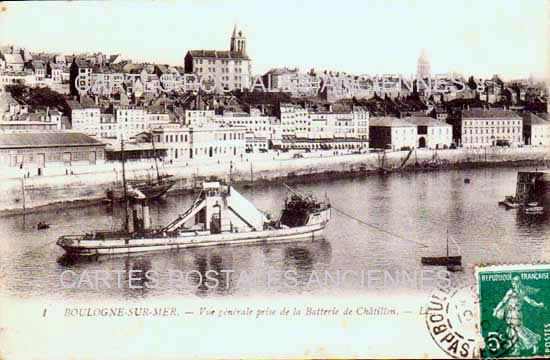 Cartes postales anciennes > CARTES POSTALES > carte postale ancienne > cartes-postales-ancienne.com Hauts de france Boulogne Sur Mer