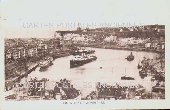 Cartes postales anciennes > CARTES POSTALES > carte postale ancienne > cartes-postales-ancienne.com Normandie Dieppe