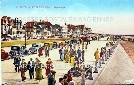 Cartes postales anciennes > CARTES POSTALES > carte postale ancienne > cartes-postales-ancienne.com Hauts de france Le Touquet Paris Plage