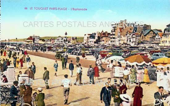 Cartes postales anciennes > CARTES POSTALES > carte postale ancienne > cartes-postales-ancienne.com Hauts de france Le Touquet Paris Plage