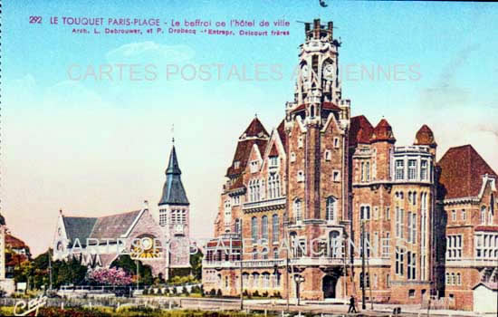 Cartes postales anciennes > CARTES POSTALES > carte postale ancienne > cartes-postales-ancienne.com Hauts de france Le Touquet Paris Plage