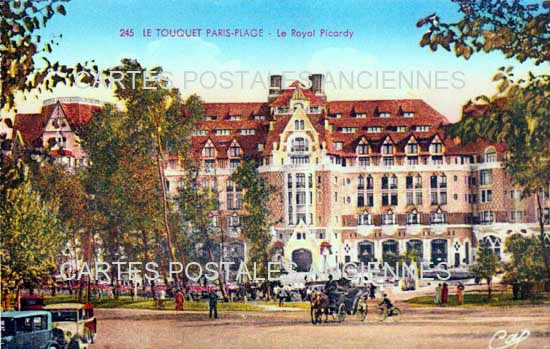 Cartes postales anciennes > CARTES POSTALES > carte postale ancienne > cartes-postales-ancienne.com Hauts de france Le Touquet Paris Plage