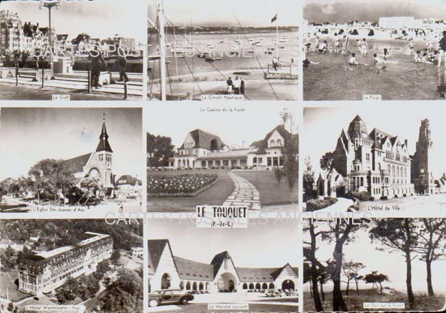 Cartes postales anciennes > CARTES POSTALES > carte postale ancienne > cartes-postales-ancienne.com Hauts de france Le Touquet Paris Plage