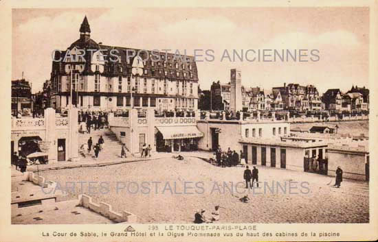 Cartes postales anciennes > CARTES POSTALES > carte postale ancienne > cartes-postales-ancienne.com Hauts de france Le Touquet Paris Plage