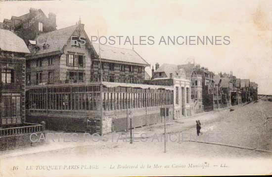 Cartes postales anciennes > CARTES POSTALES > carte postale ancienne > cartes-postales-ancienne.com Hauts de france Le Touquet Paris Plage