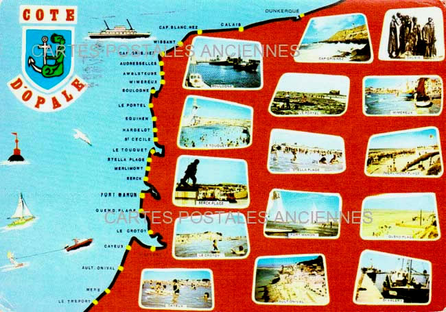 Cartes postales anciennes > CARTES POSTALES > carte postale ancienne > cartes-postales-ancienne.com Hauts de france Le Touquet Paris Plage