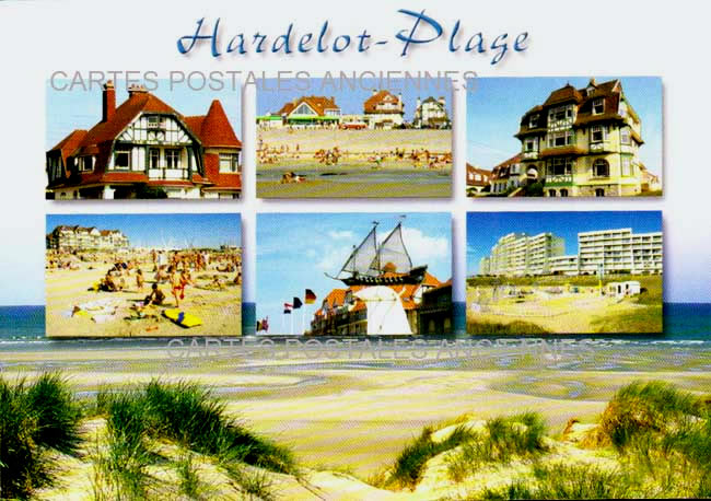 Cartes postales anciennes > CARTES POSTALES > carte postale ancienne > cartes-postales-ancienne.com Hauts de france Hardelot Plage