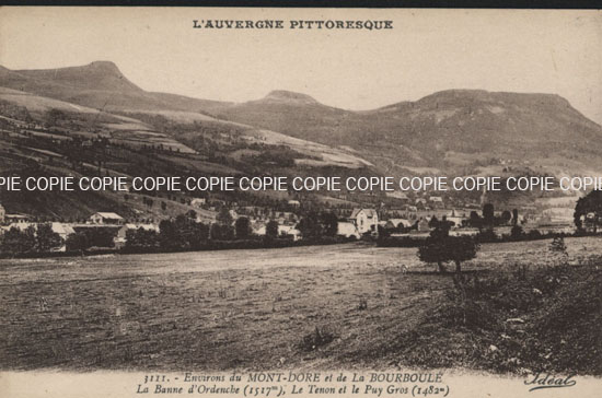 Cartes postales anciennes > CARTES POSTALES > carte postale ancienne > cartes-postales-ancienne.com Auvergne rhone alpes Puy de dome Mont Dore