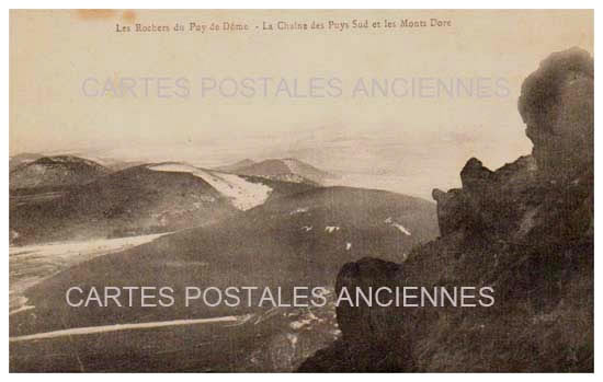 Cartes postales anciennes > CARTES POSTALES > carte postale ancienne > cartes-postales-ancienne.com Auvergne rhone alpes Puy de dome Mont Dore