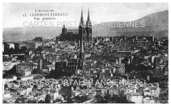 Cartes postales anciennes > CARTES POSTALES > carte postale ancienne > cartes-postales-ancienne.com Auvergne rhone alpes Puy de dome Clermont Ferrand