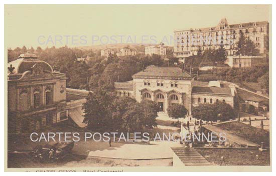 Cartes postales anciennes > CARTES POSTALES > carte postale ancienne > cartes-postales-ancienne.com Auvergne rhone alpes Puy de dome Chatelguyon