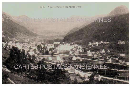 Cartes postales anciennes > CARTES POSTALES > carte postale ancienne > cartes-postales-ancienne.com Auvergne rhone alpes Puy de dome Mont Dore