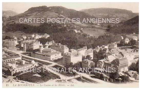 Cartes postales anciennes > CARTES POSTALES > carte postale ancienne > cartes-postales-ancienne.com Auvergne rhone alpes Puy de dome La Bourboule