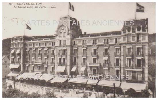 Cartes postales anciennes > CARTES POSTALES > carte postale ancienne > cartes-postales-ancienne.com Auvergne rhone alpes Puy de dome Chatelguyon