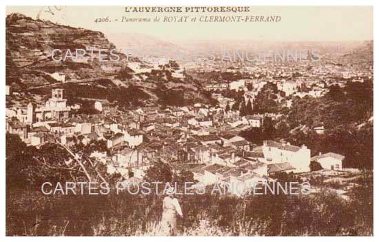 Cartes postales anciennes > CARTES POSTALES > carte postale ancienne > cartes-postales-ancienne.com Auvergne rhone alpes Puy de dome Royat