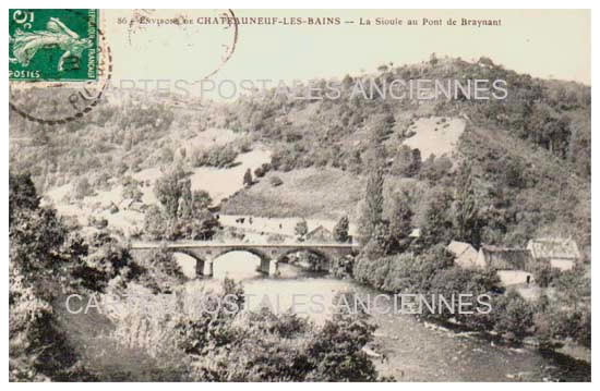 Cartes postales anciennes > CARTES POSTALES > carte postale ancienne > cartes-postales-ancienne.com Auvergne rhone alpes Puy de dome Chateauneuf Les Bains