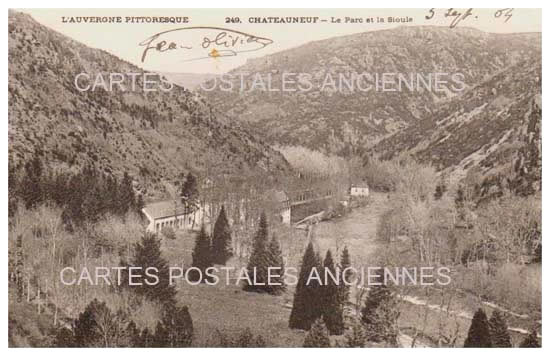 Cartes postales anciennes > CARTES POSTALES > carte postale ancienne > cartes-postales-ancienne.com Auvergne rhone alpes Puy de dome Chateauneuf Les Bains